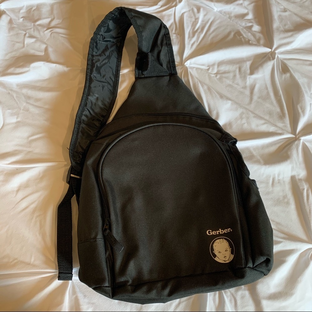 Vintage gerber crossbody baby bag
